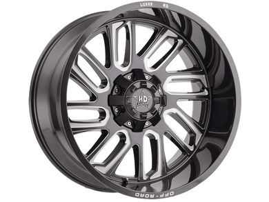 Luxxx HD Milled Grey LHD18 Wheels | RealTruck