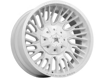 Luxxx HD Milled White LHD28 Wheel