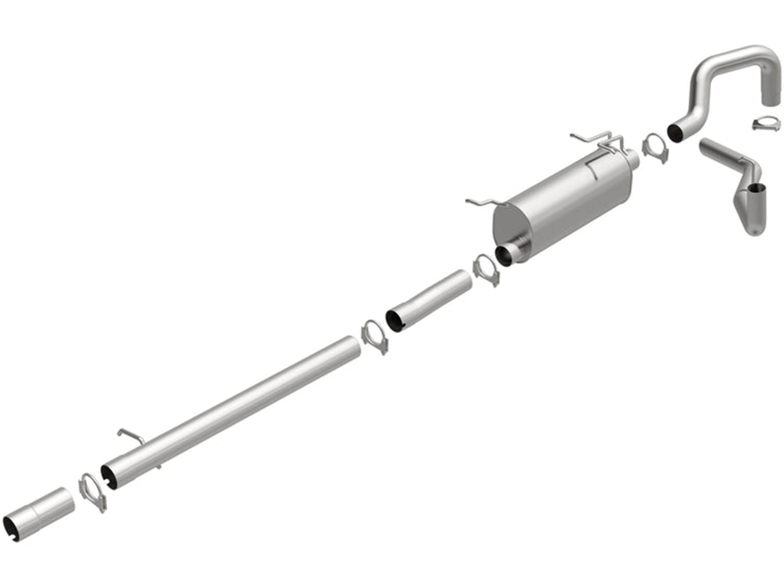 BRExhaust OE Replacement Exhaust System 106-0007 | RealTruck