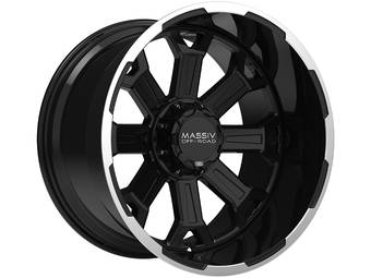 Massiv Off-Road Gloss Black OR-2 Wheels