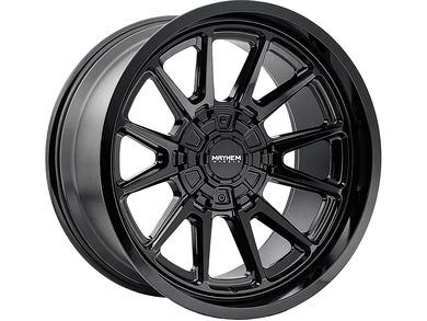 Mayhem Gloss Black Intrepid Wheels | RealTruck