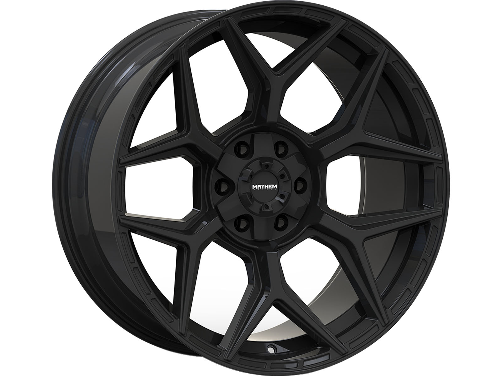 Mayhem Gloss Black Vanquish Wheels | RealTruck