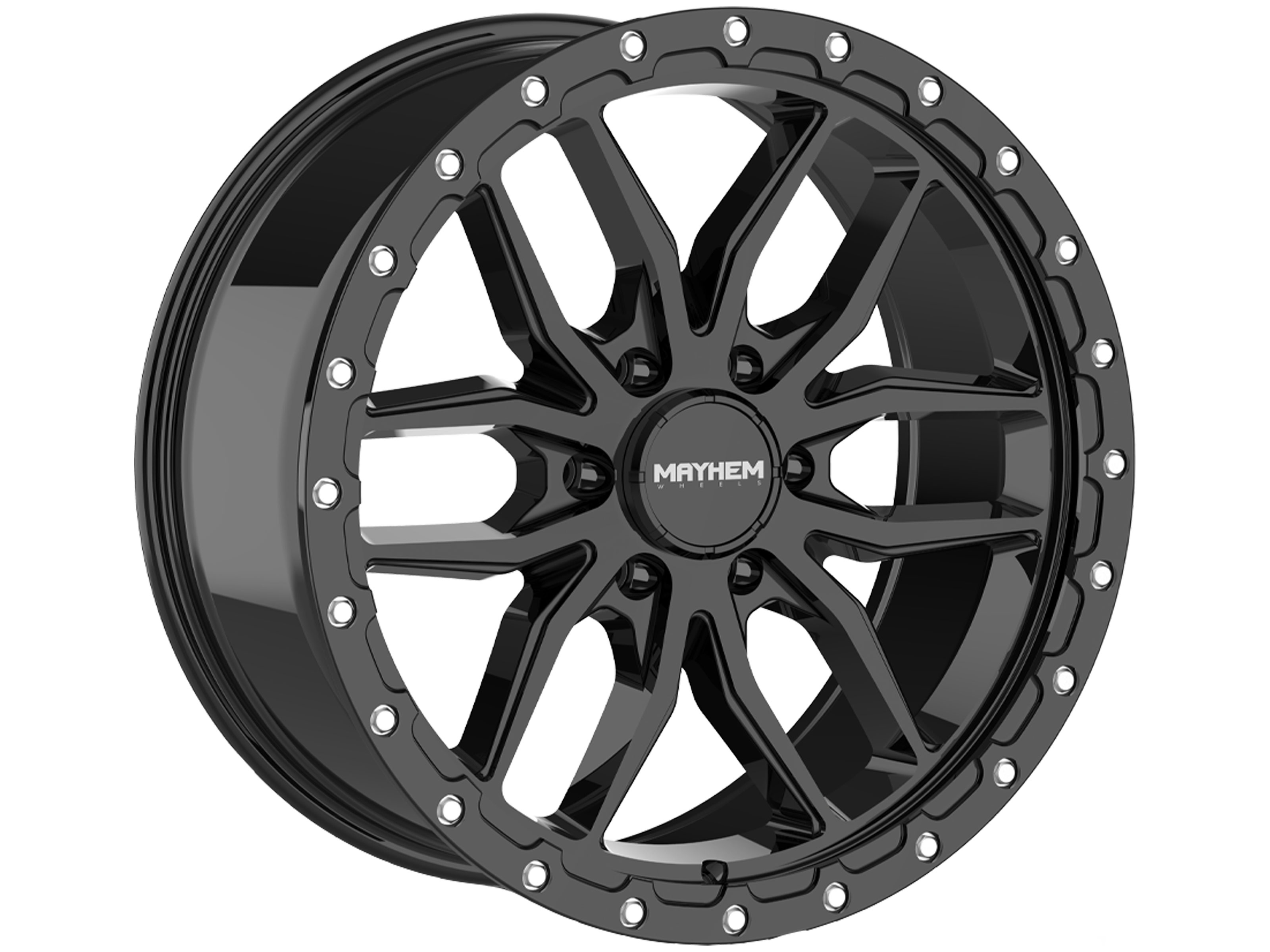 Mayhem Gloss Black Vector Wheel 8310-2981GB | RealTruck