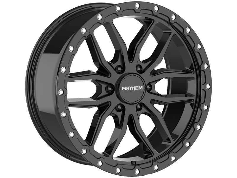 Mayhem Gloss Black Vector Wheel 8310-2981GB | RealTruck