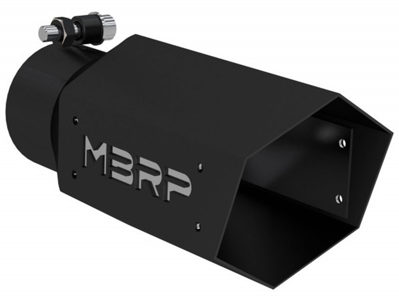 MBRP Black Universal Exhaust Tip T5169BLK | RealTruck