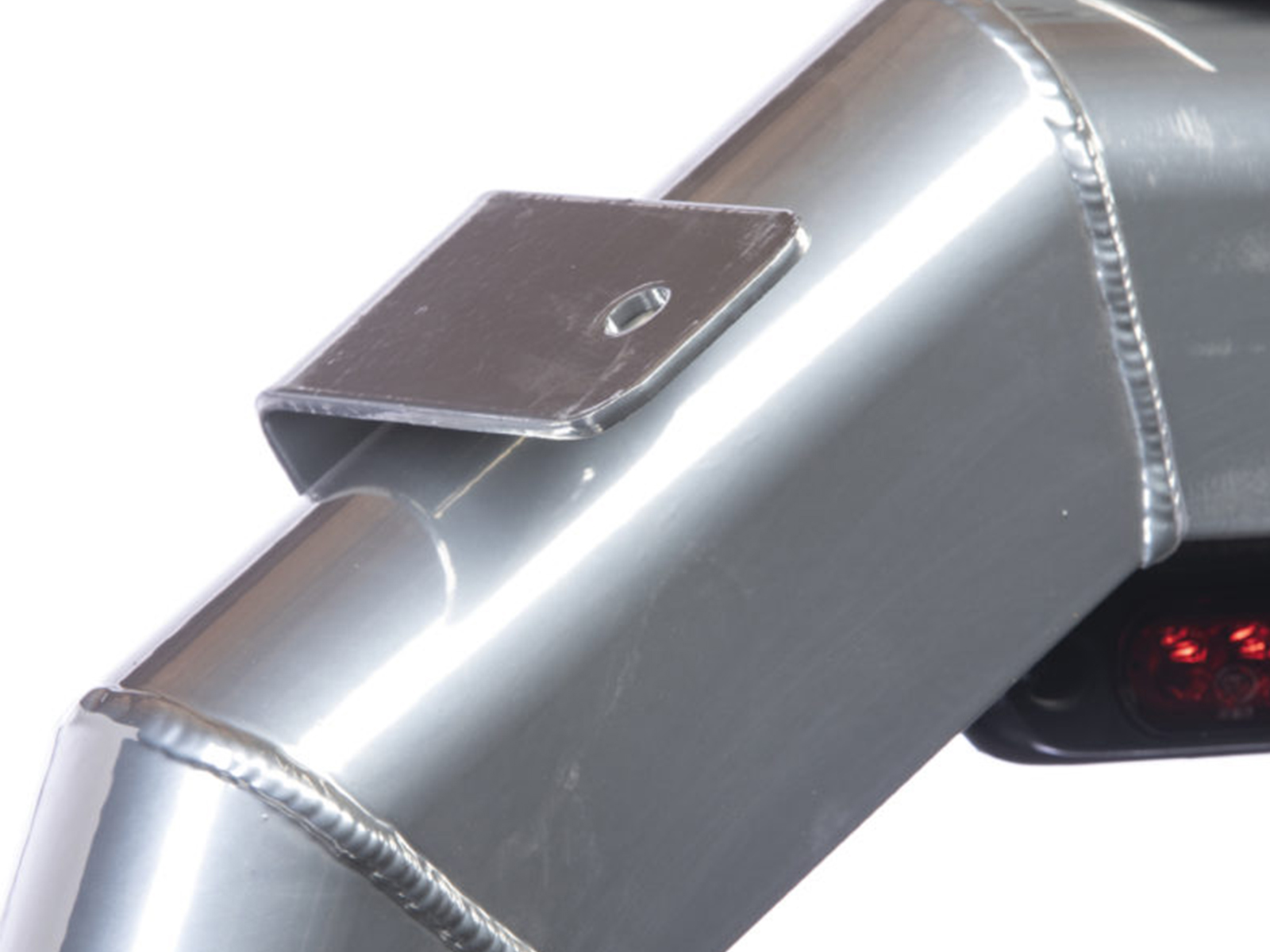 Merritt Top Mount Work Light Bracket Only - Gloss Aluminum 7255-102