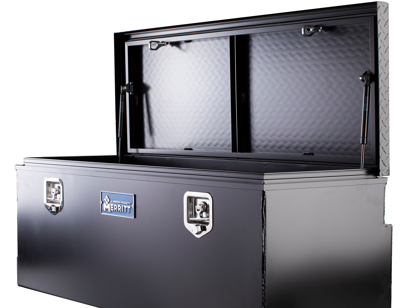 Merritt Rectangular Body Utility Box - 19x20x51 - Gloss Aluminum 710414-122