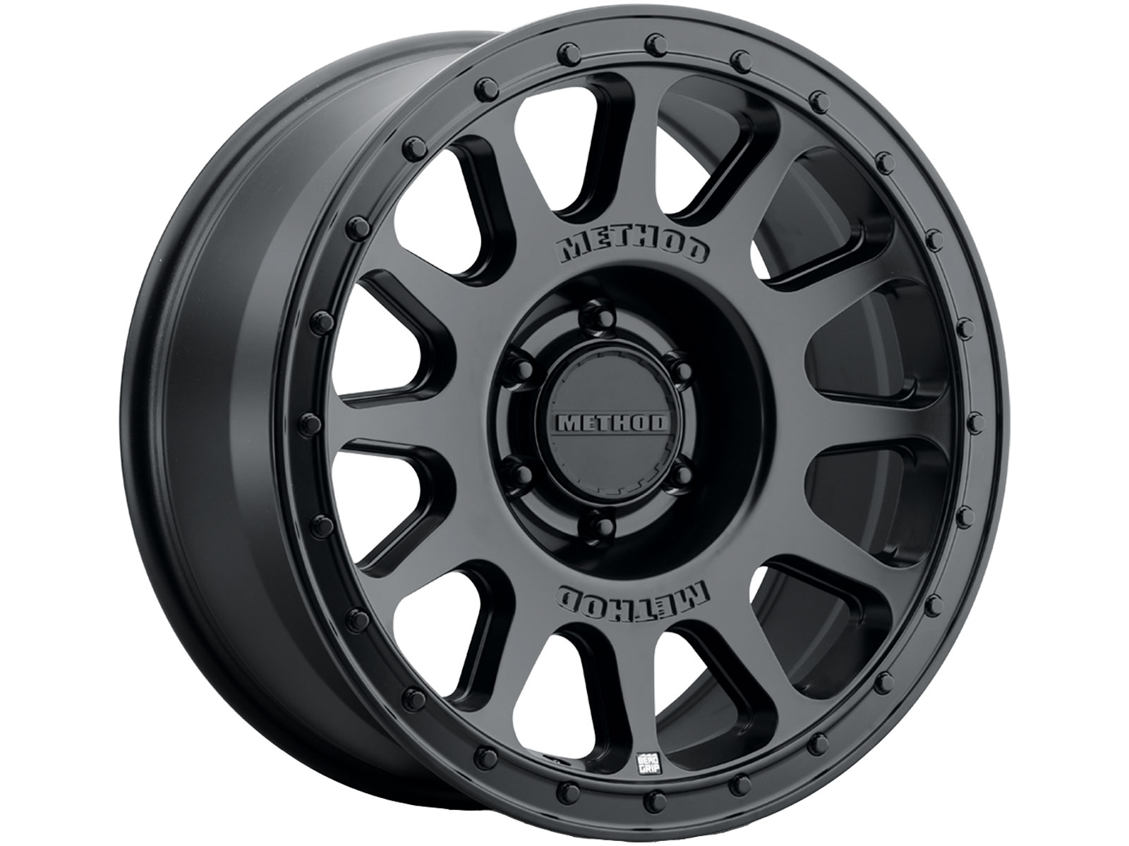 Method Matte Black 709 HD Wheel MR70929088512H | RealTruck