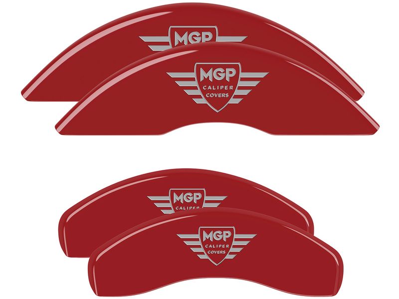MGP Caliper Covers 16243SMGPRD | RealTruck