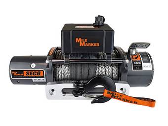 Mile Marker Sec 8000 Lb Winch Synthetic 01