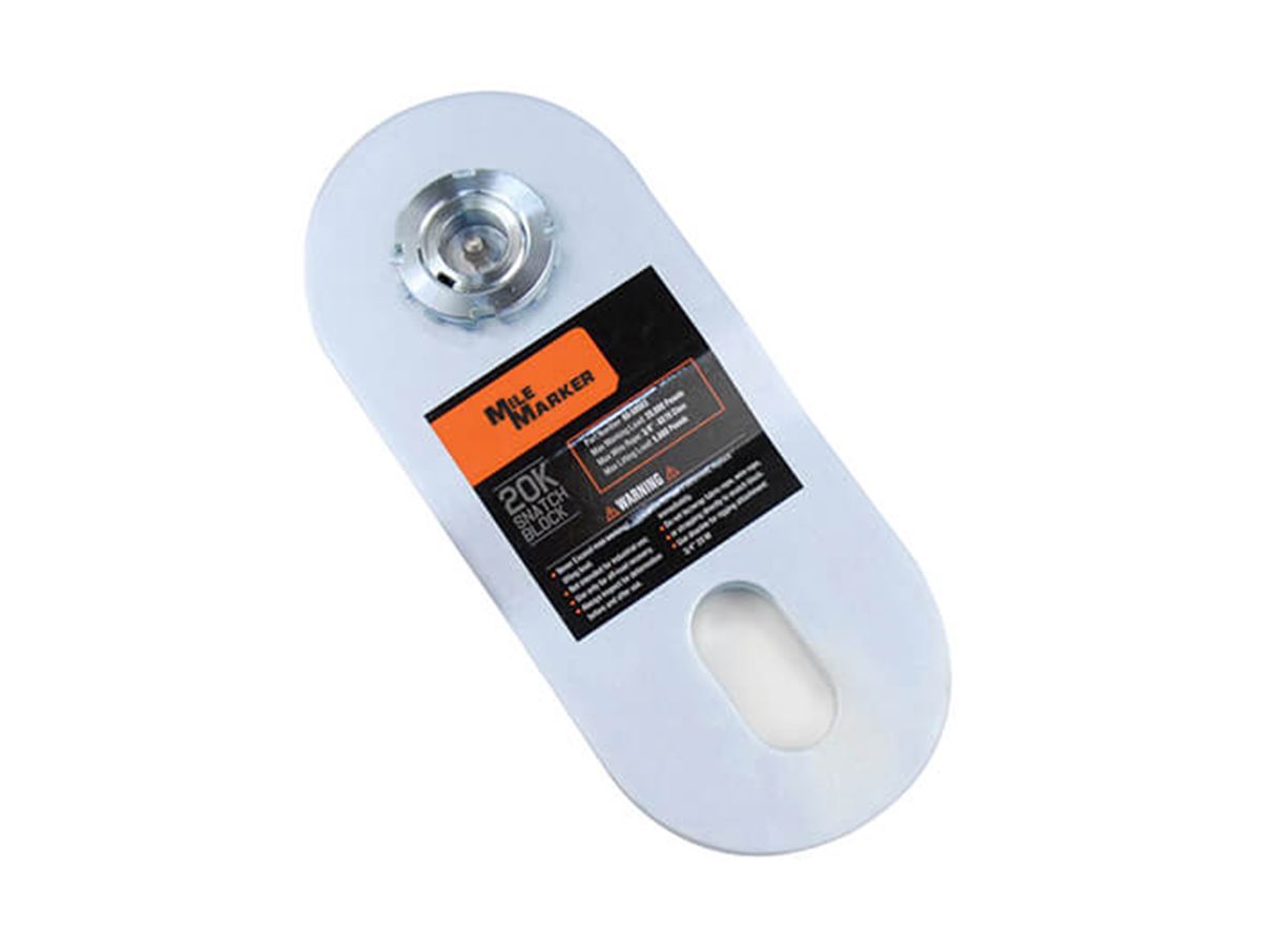 Snatch Block Rated To 36000 Lbs | #7755 - Westin Automotive