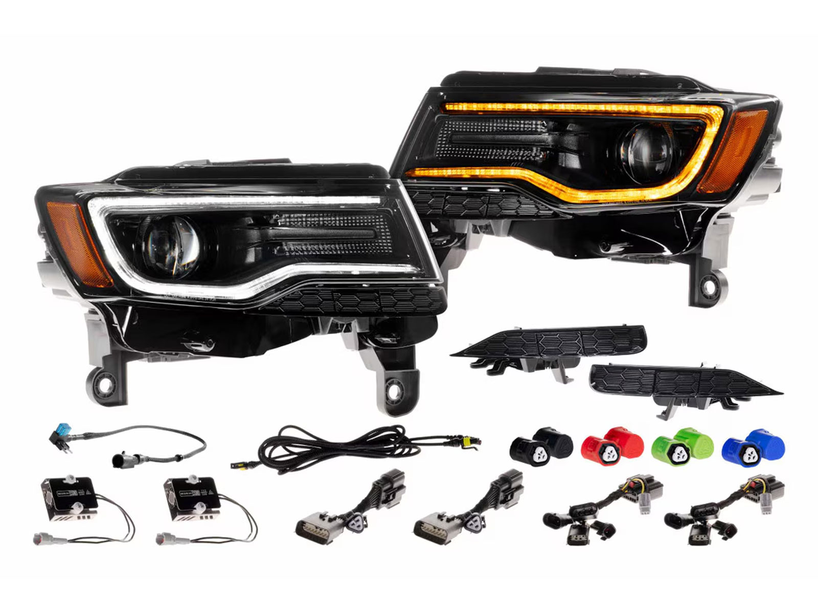 LEDグロウライト REAL 56個搭載 RealTruck | LF279 Headlights LED DRL Black XB Morimoto その他