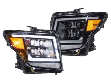 Morimoto XB Black DRL LED Headlights LF476 | RealTruck