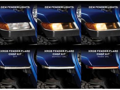Morimoto High Line XRGB Fender LED Chop Kit LF481 | RealTruck