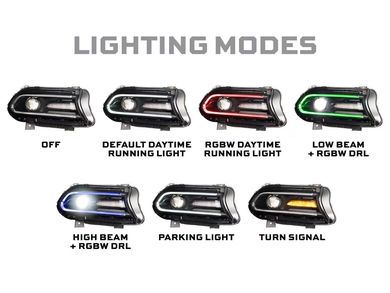 Morimoto XRGB LED Headlights LF494 | RealTruck
