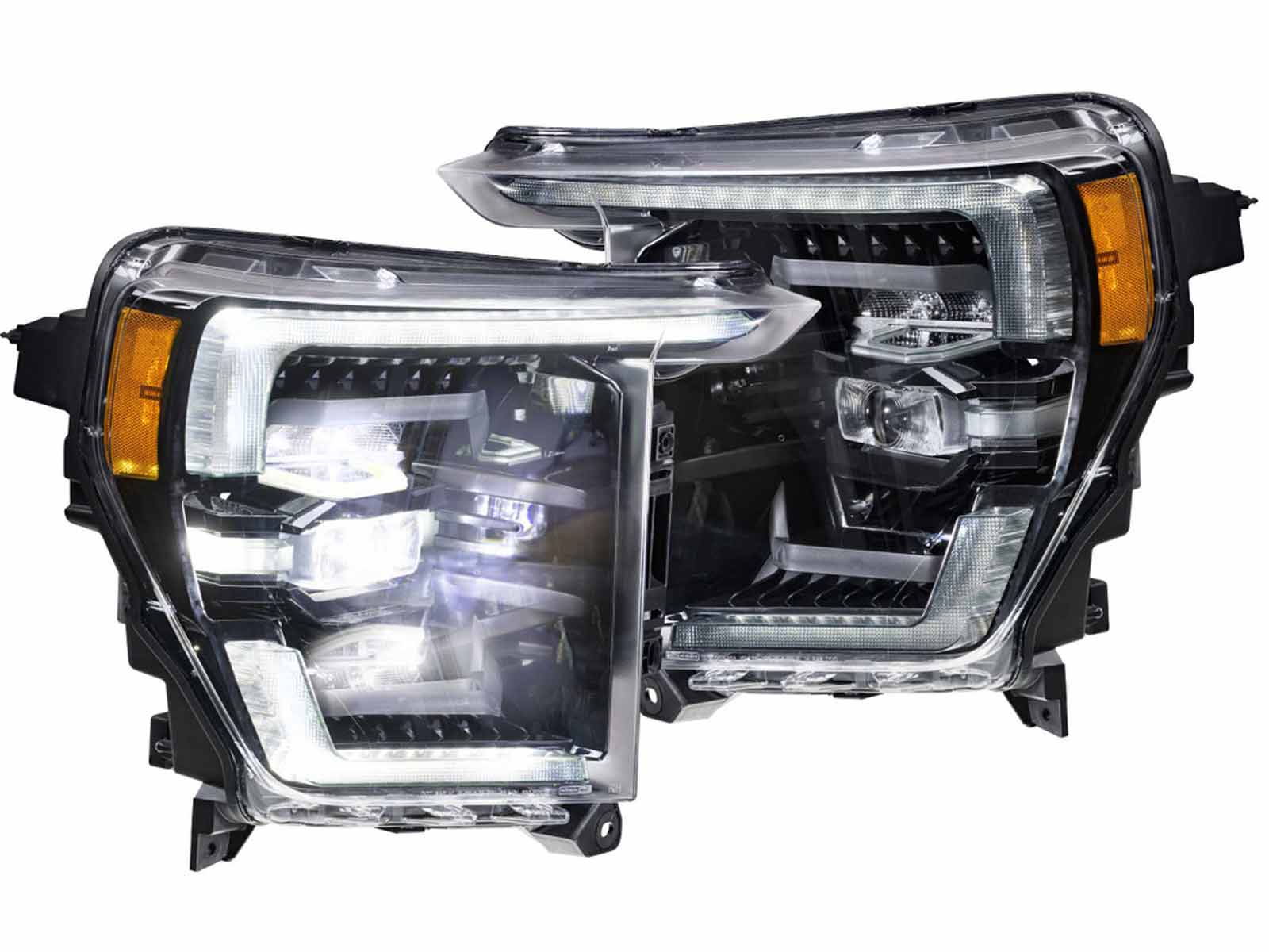 Morimoto XB Black DRL LED Headlights LF498 | RealTruck
