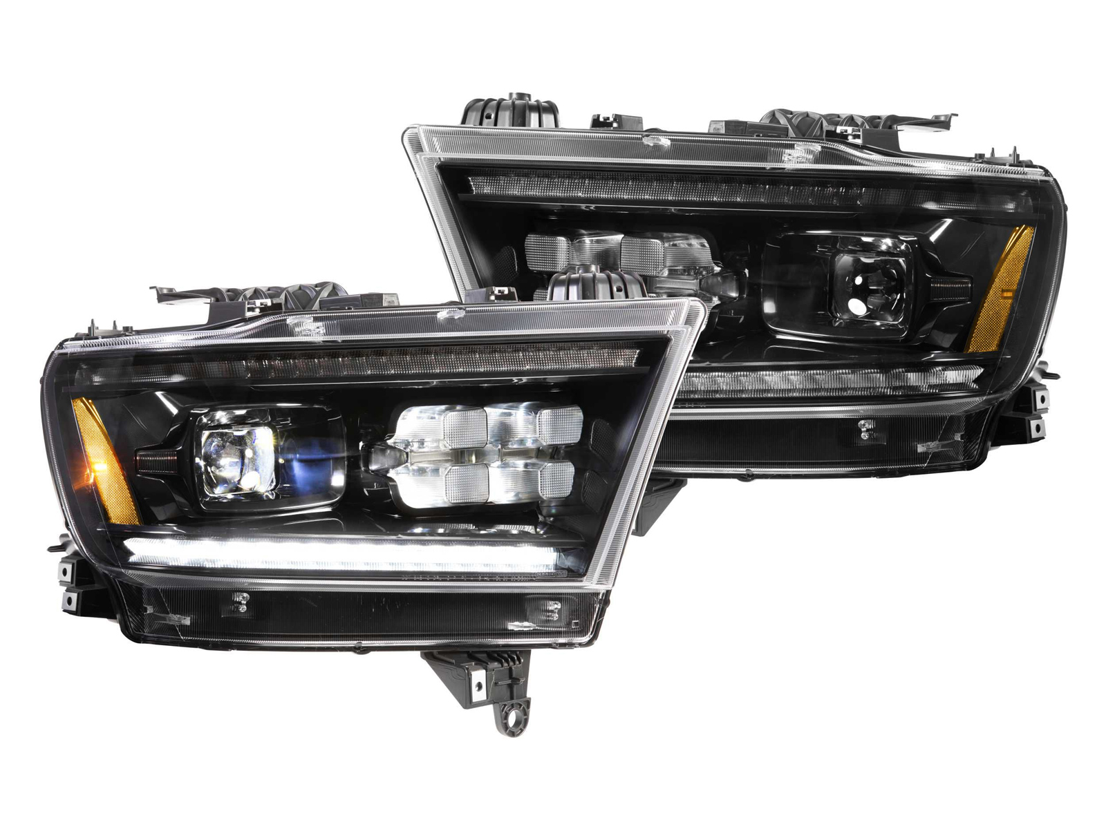 Morimoto XB Black DRL LED Headlights LF523-ASM | RealTruck
