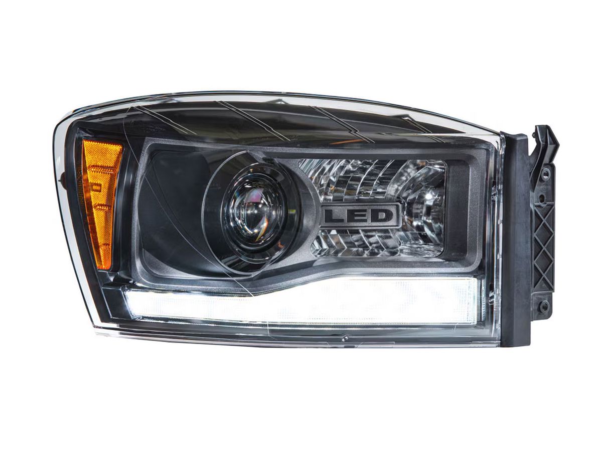 Morimoto XB Black DRL Hybrid LED Headlights LF558 | RealTruck