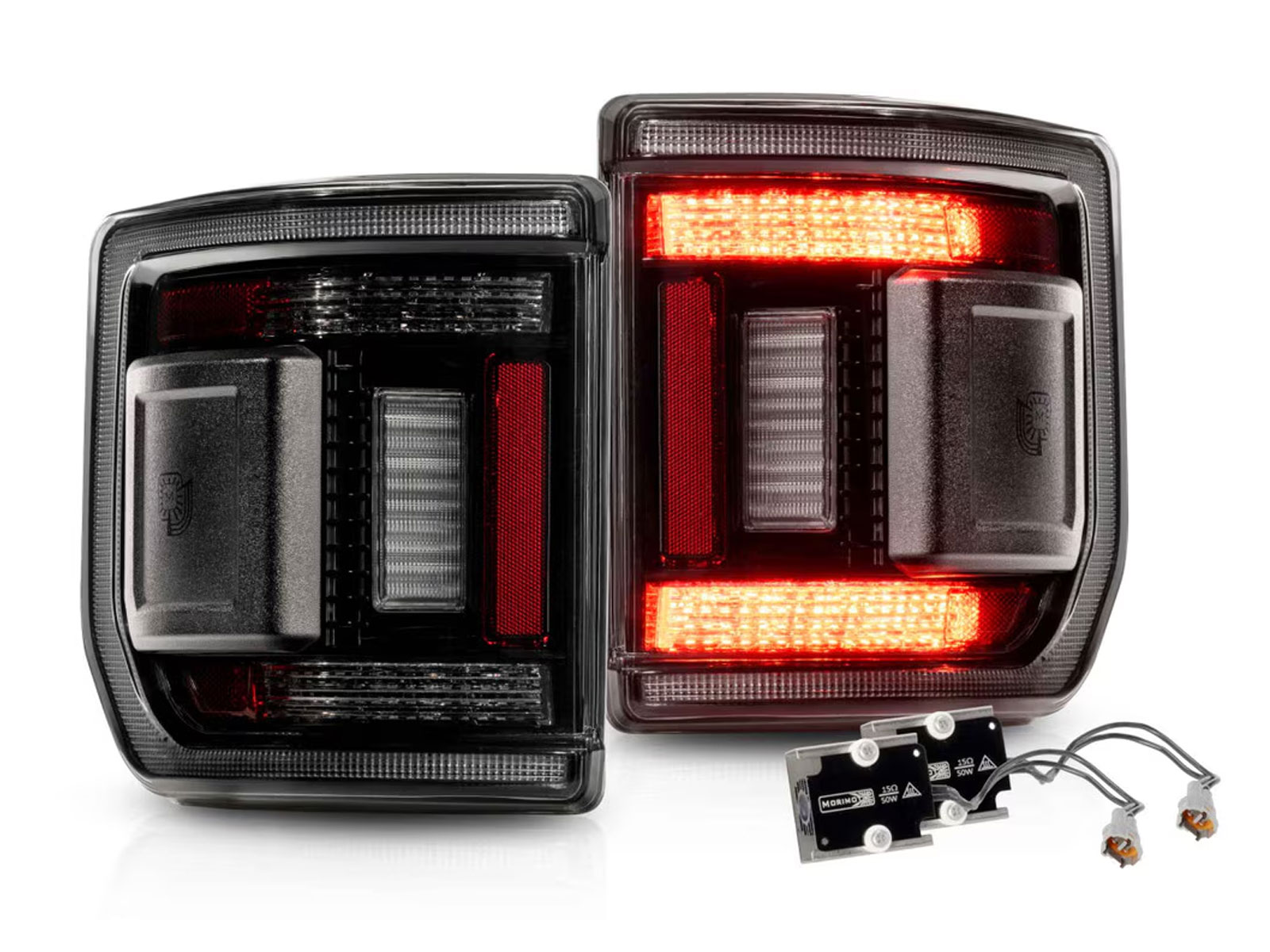 Morimoto XB Black LED Tail Lights LF748 | RealTruck