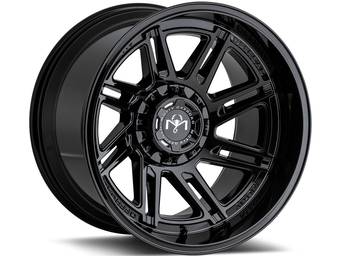 Motiv Gloss Black Millenium Wheels