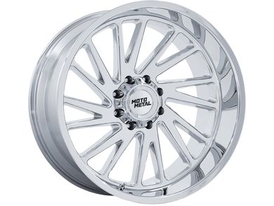 Moto Metal Chrome MO811 Combat Wheels | RealTruck