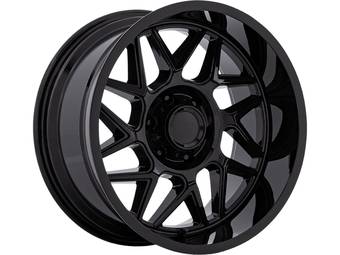 Moto Metal Gloss Black MO812 Turbine Wheel