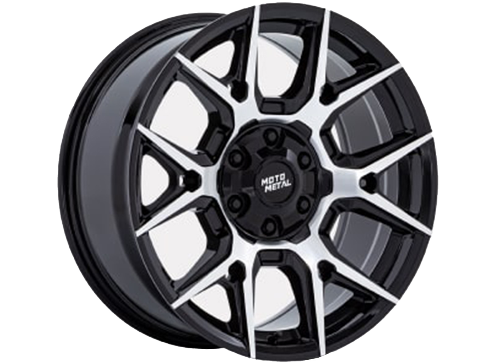 Moto Metal Machined Gloss Black MO813 Mason Wheel MO813BD20906710