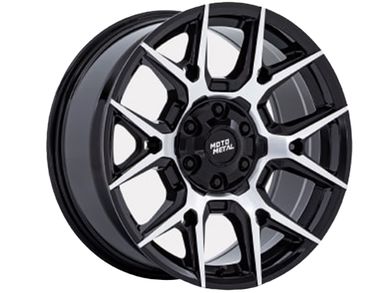 Moto Metal Machined Gloss Black MO813 Mason Wheels | RealTruck