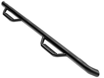 N-Fab Black Cab Length Nerf Bars Main Image Gallery 01