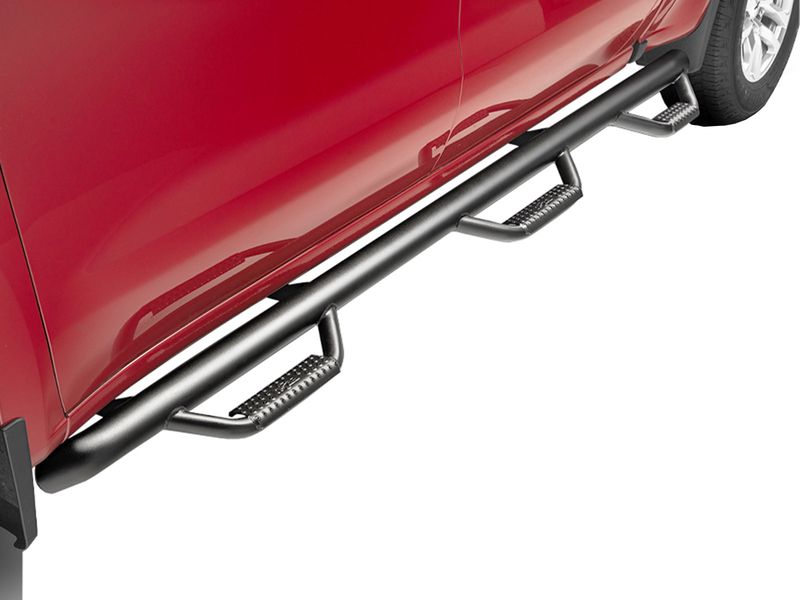 NFab Black Wheel To Wheel Nerf Bars RealTruck