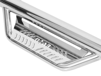 N-Fab Stainless Steel Cab Length Podium Steps | RealTruck