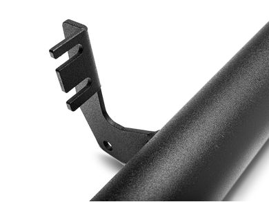 N-Fab Black Cab Length Nerf Bars C9946RC-TX | RealTruck