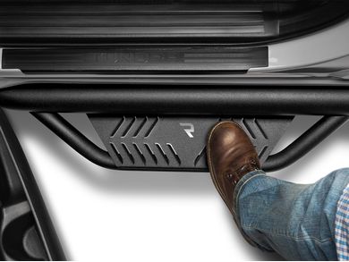 N-Fab Textured Black Cab Length Podium Steps HPT0786CC-TX | RealTruck