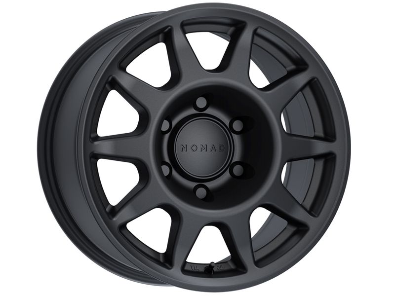 Nomad Matte Black Touring Wheels | RealTruck