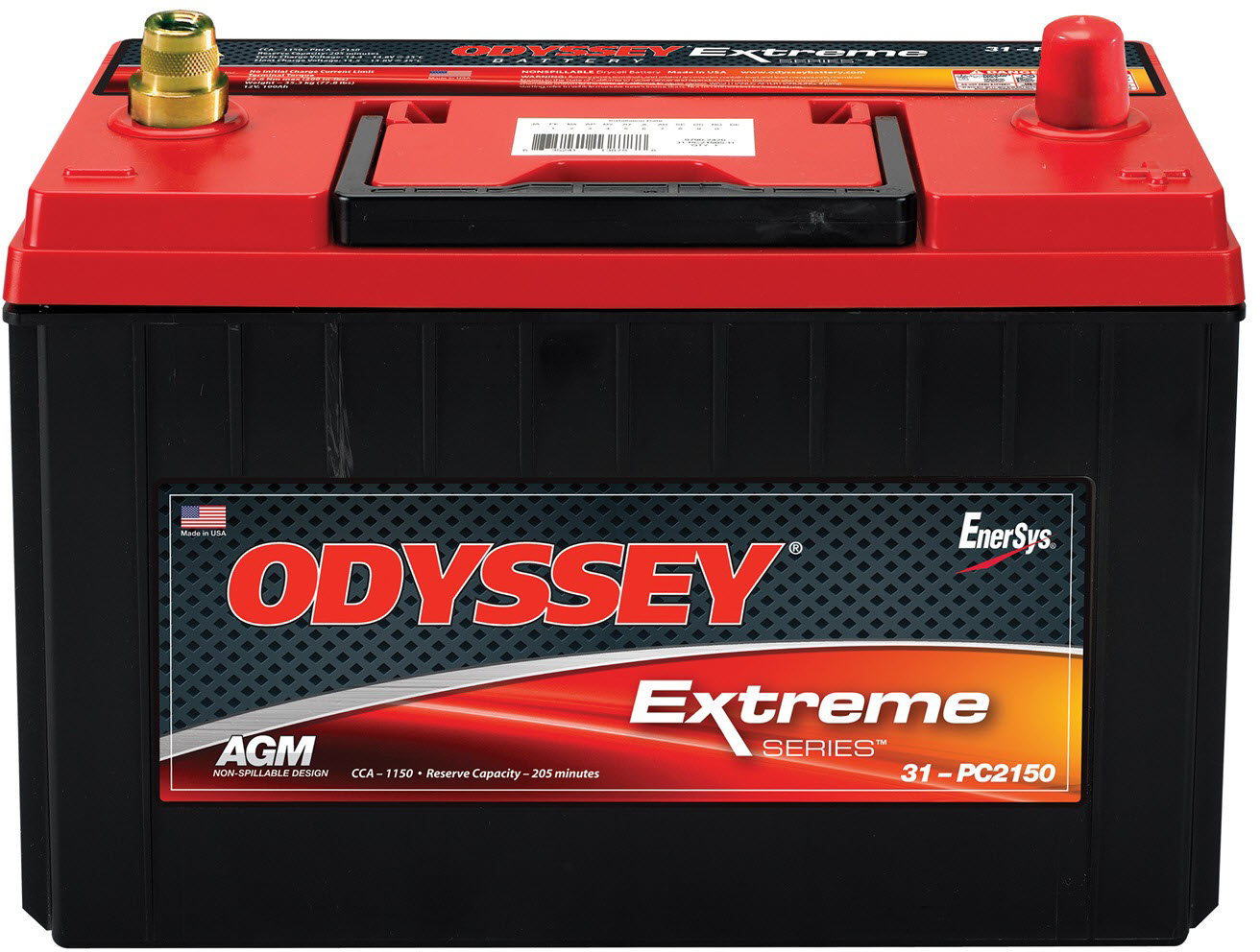 ODYSSEY Extreme Group 65 Battery ODX-AGM65 | RealTruck