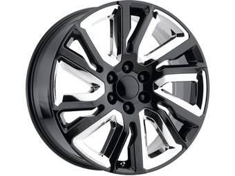 OE Creations Black & Chrome PR202 Wheel