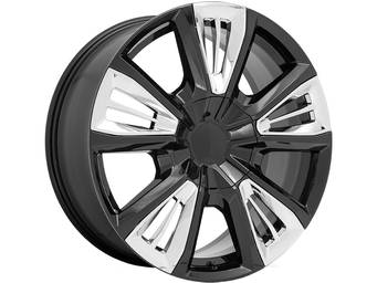OE Creations Black & Chrome PR212 Wheel