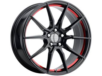 OE Creations Black & Red PR193 Wheel