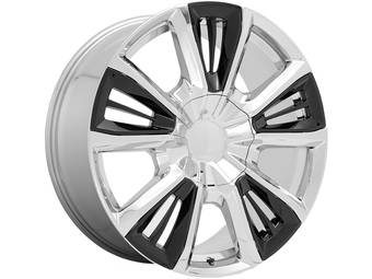 OE Creations Chrome & Black PR212 Wheel