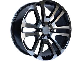 OE Creations Machined Gloss Black PR158 Wheel