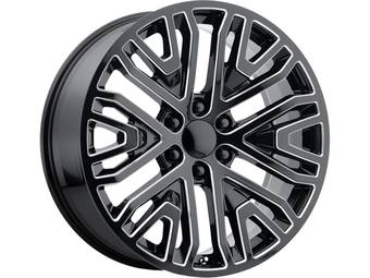 OE Creations Milled Gloss Black PR197 Wheel