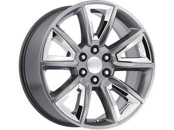 OE Creations Silver & Chrome PR168 Wheel