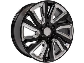 OE Gloss Black & Chrome Inserts CV39 Wheels