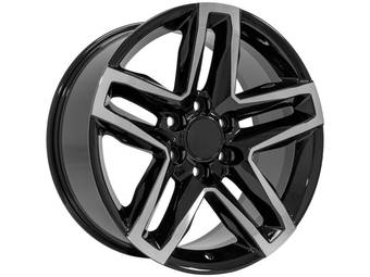 OE Machined Gloss Black CV34B Wheels