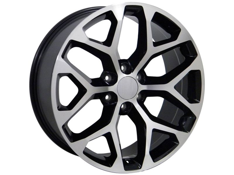 OE Machined Gloss Black CV98B Wheels RealTruck