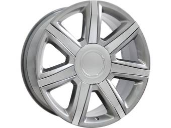 OE Silver & Chrome Inserts CA87 Wheels