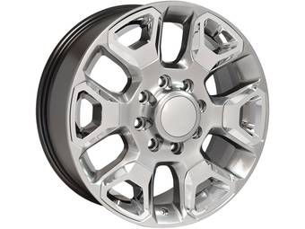 OE Silver & Chrome Inserts DG66 Wheels