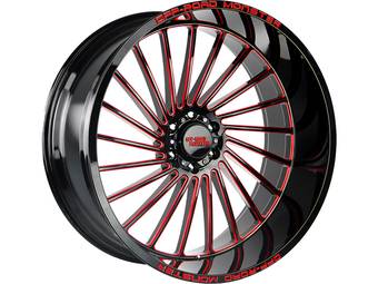 Off-Road Monster Black & Red M27 Wheel