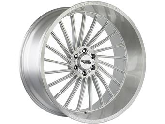 Off-Road Monster Brushed Silver M27 Wheel
