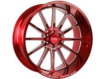 Off-Road Monster Red M26 Wheel